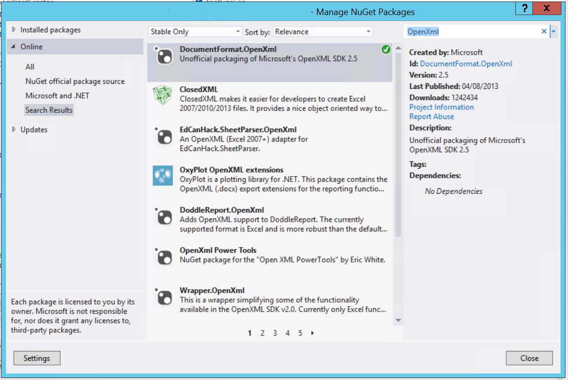 Create a word document with OpenXml and C# – Flow With Ludo